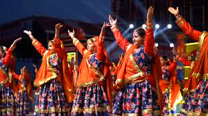 Uttarakhand Barada Nati folk dance group